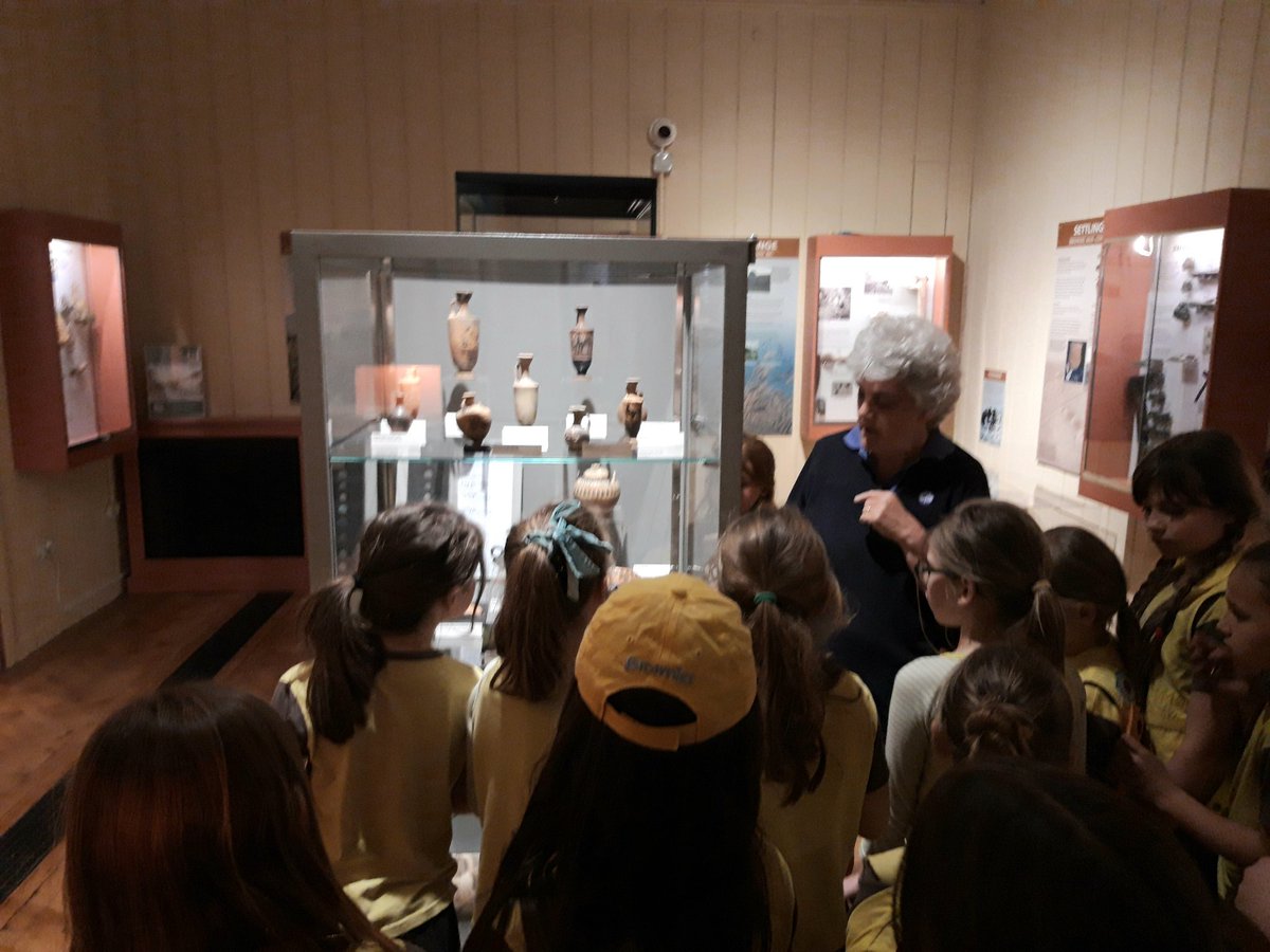 2ndMilfdBrownie's tweet photo. The Brownies had a great time at @haslemeremuseum yesterday, earning their Beauty &amp; Heroism challenge badge by learning about the Trojan war.
The girls loved exploring the galleries after hours! https://t.co/kpgYnus5KA