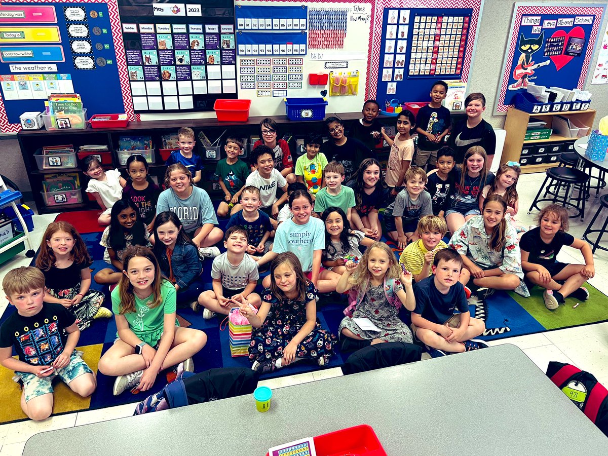 JDFrank81's tweet photo. And that’s a wrap on our Big Buddy program this year. Thank you to Mrs. Matson & our 5th graders for being excellent role models for our kindergartners. Best of luck in middle school. @StopherSharks #DynamicStopher https://t.co/LSFtAW5nga
