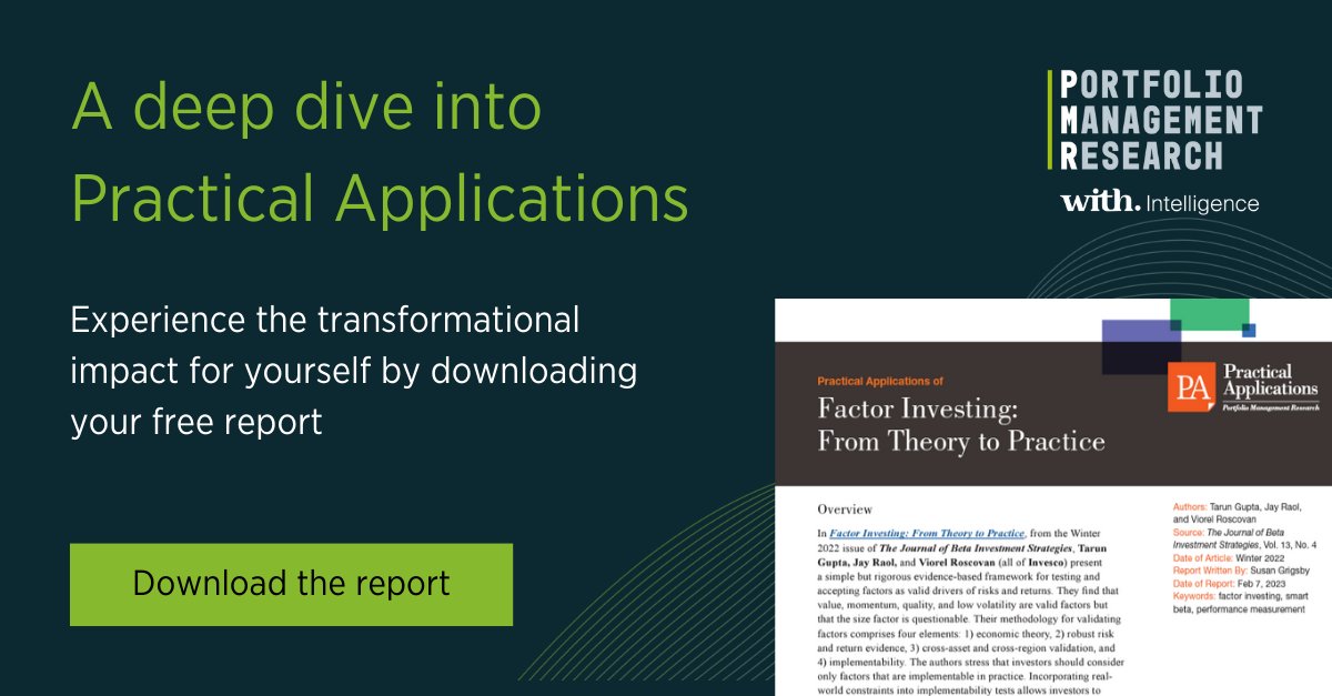 Portfolio Management Research tweet media