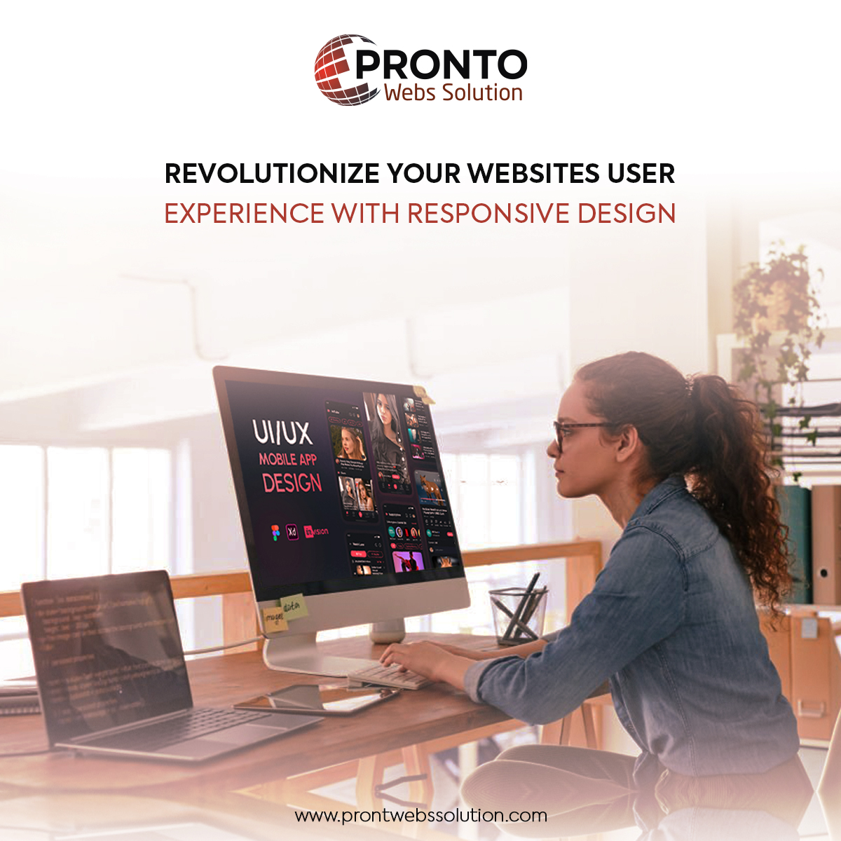 PWebsSolution's tweet image. Don&apos;t let a non-responsive website hinder your business! Our expert web development team at Pronto Webs Solution can create a responsive website design that seamlessly adapts to any device and improves user accessibility. 
prontowebssolution.com 
#webdesign #ProntoWebSolution