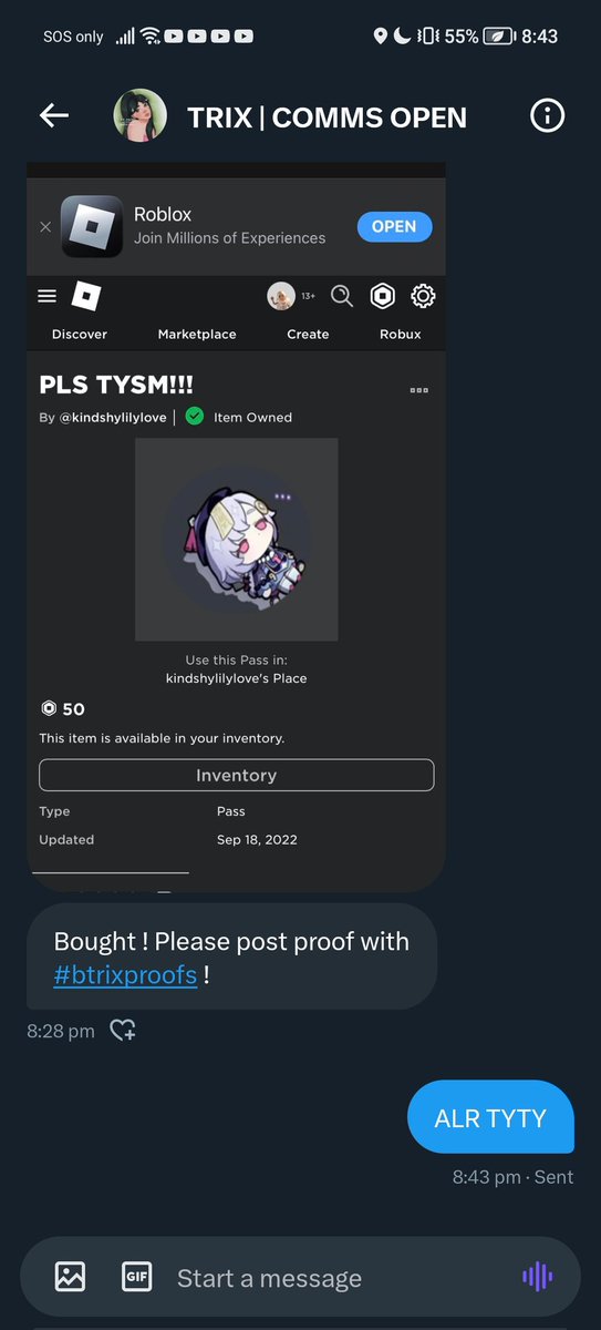 Soupisyumme's tweet photo. I won a collab gw and i got my prize from @b_trix505!! Once again TYSMM!! #btrixproofs https://t.co/rgJXuvNwZZ