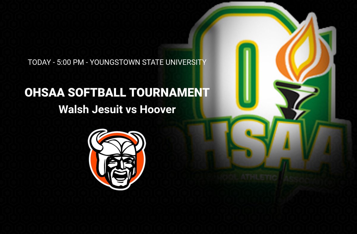 Regional Semifinal Softball this evening.  Let’s make the trip east and support our Lady Vikings. 

Tickets on sale at ohsaa.org/tickets or on the Hometown Fan app. 

#GoVikings
