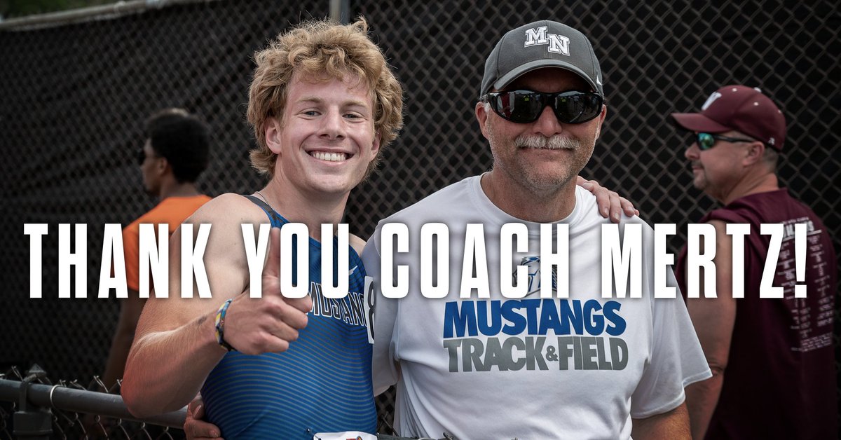 Thank you Coach Mertz for EVERYTHING you have done for the Boys Track and Field program. Enjoy your retirement!

#RollStangs