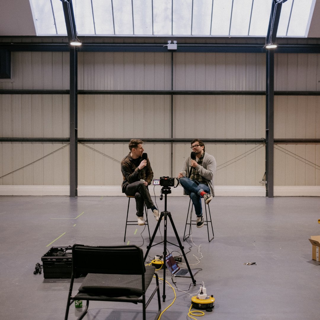 Just 2 guys and we’ve started a podcast
Started a podcast, started a podcast.