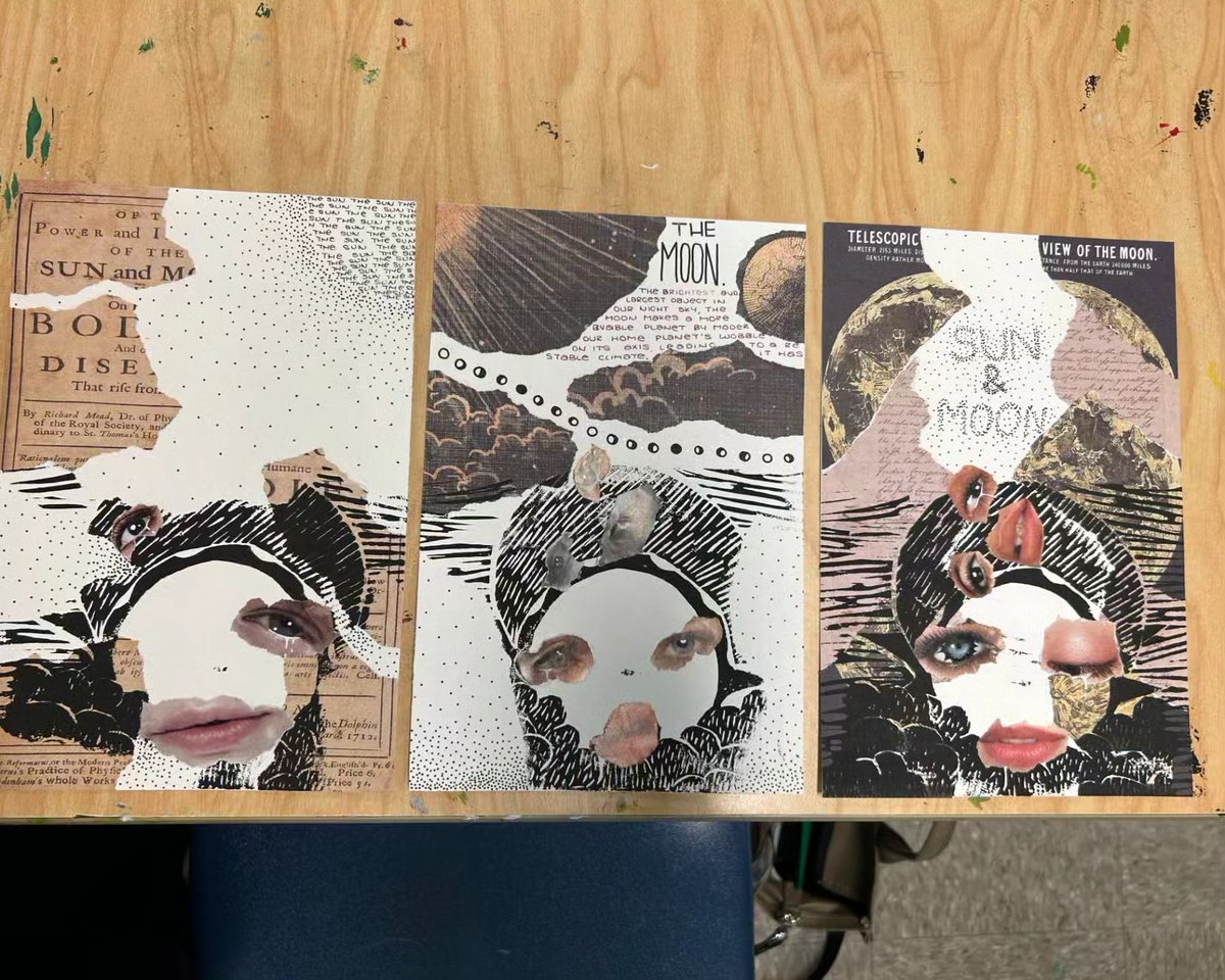 Happy #endoftheschoolyear These are some of final projects from Draw/Paint and Intro...
It's been a great year! #highschoolart #artteacher #summertime