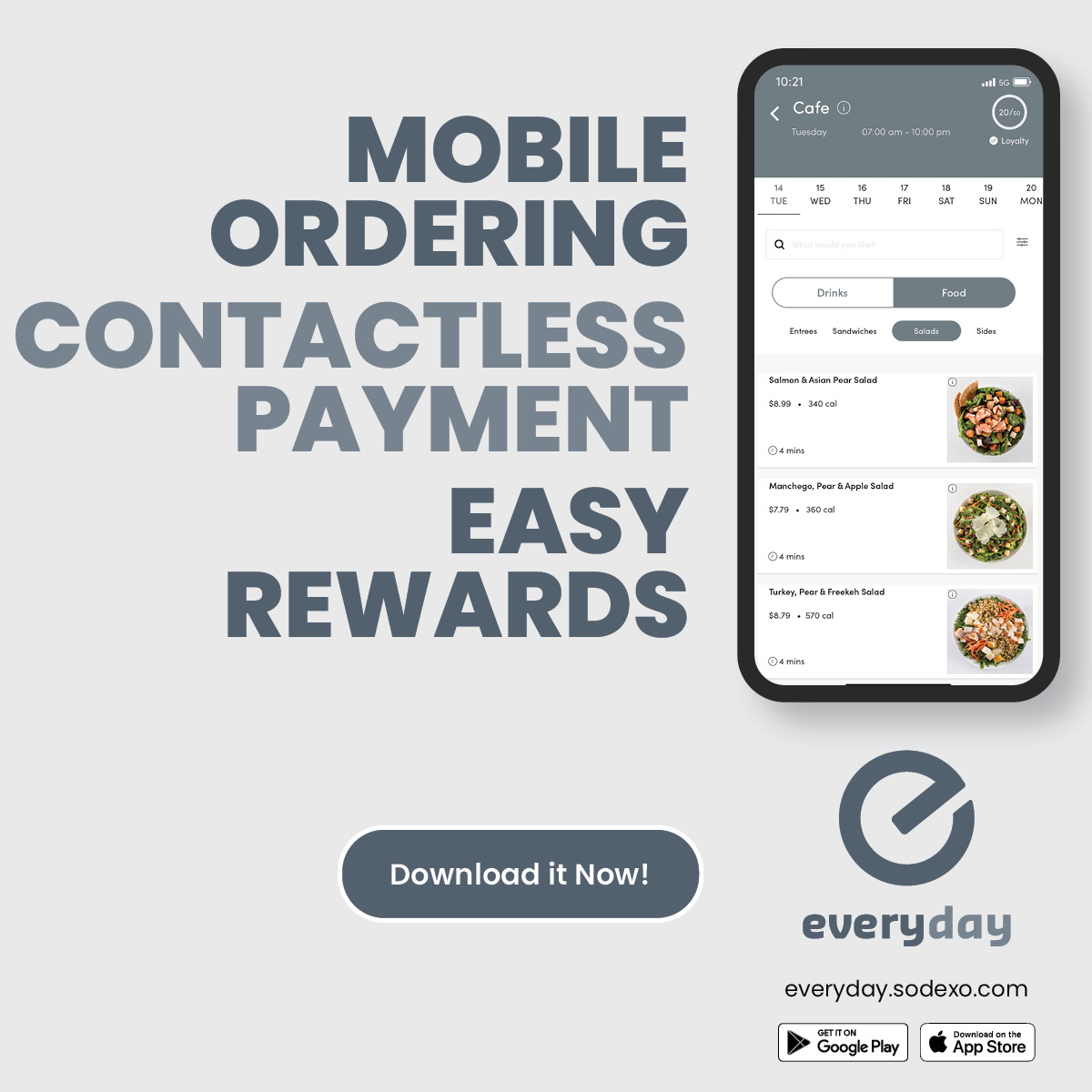 Did you know that you can place your Leopard Cafe order online now? The best part? You can use your dining points! Download the Everyday App now from Apple Store or Google Play. 

#everydayapp #mobileordering #contactlesspayment #cof #sodexo