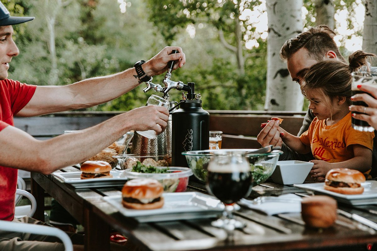 Our #trailkeg is not just for #beer, it's great for #kombucha & homemade #sparklingwater so the whole #family can enjoy!