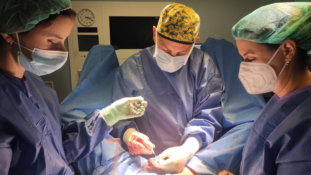 NeomedicInt's tweet photo. 🔝Yesterday took place the 1st Theoretical and Practical Course on Male #SUI Repair with Remeex Male!

Under the leadership of the invited proctor Dr. Resel, a live #surgery was performed at Rey Juan Carlos Hospital together with Dr Carracedo and Dr Pietro Moscatiello. https://t.co/SRqx2nolqT