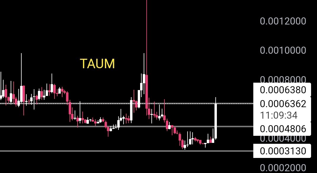 crypto_ideology's tweet photo. $Taum falling into gaming and Chinese narrative which is a top trend currently .I think whole CT is trying to send it as slowly everyone has come to know this thing.
Already close to 50% and looks like whales wanna send it 2-3x
#crypto #gaming https://t.co/PNbU05G63N