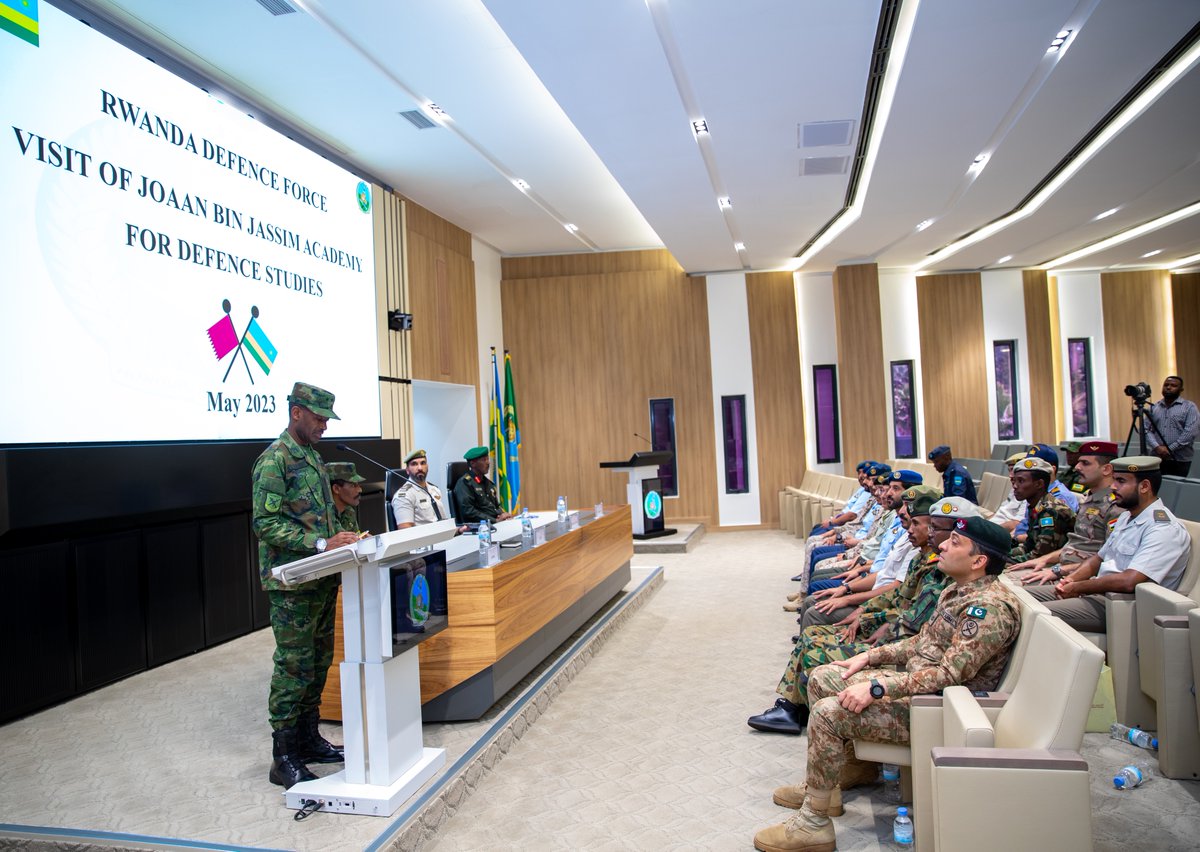 Ceo Rdf Today at the Defence HQs, RDF Army Chief of Staff, Lt Gen Mubarakh ...