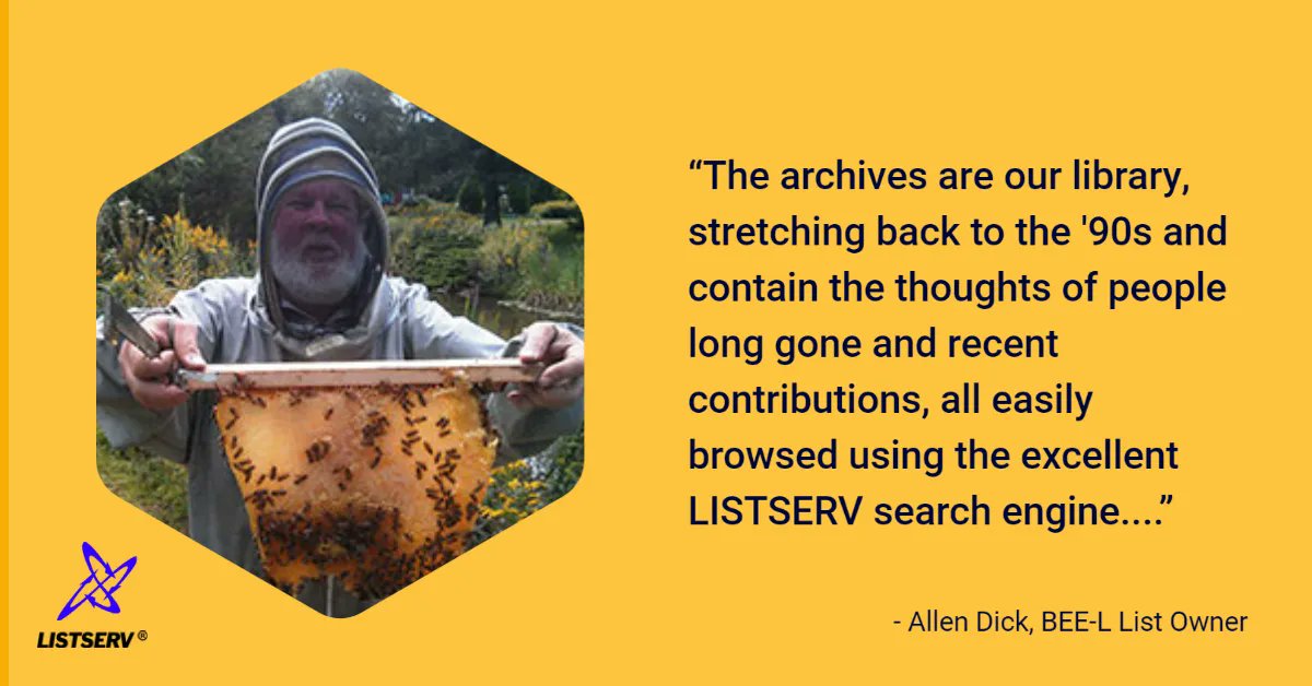 LSoftLISTSERV's tweet image. Happy International Day of #Biological Diversity! See how #emailgroups can help to sustain our planet 🐝 The BEE-L group has been saving #bees + conserving the environment for 30+ years ❤ See their extraordinary story: lsoft.com/customers/bee-…