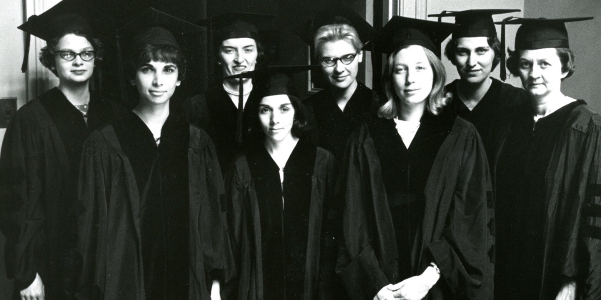 JeffersonUniv's tweet photo. Today is the day! Sidney Kimmel Medical College and College of Rehab Sciences students cross the stage #JeffersonGrad23

Click the link to read full Nexus article about the 1st women graduates of Jefferson Medical College. 👉 https://t.co/aRCrqjRl5k https://t.co/tMcCXmE28v