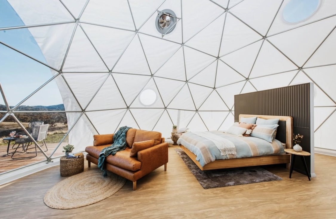 Dome away from home. 

30 ft/9m Glamping dome from Hide Away Retreats, NSW, Australia. 

#dome #domes #glamping #glamp #glamtent #glampingtent #glamplife #glampinglife #geodesic #geodesicdome #pacificdomes