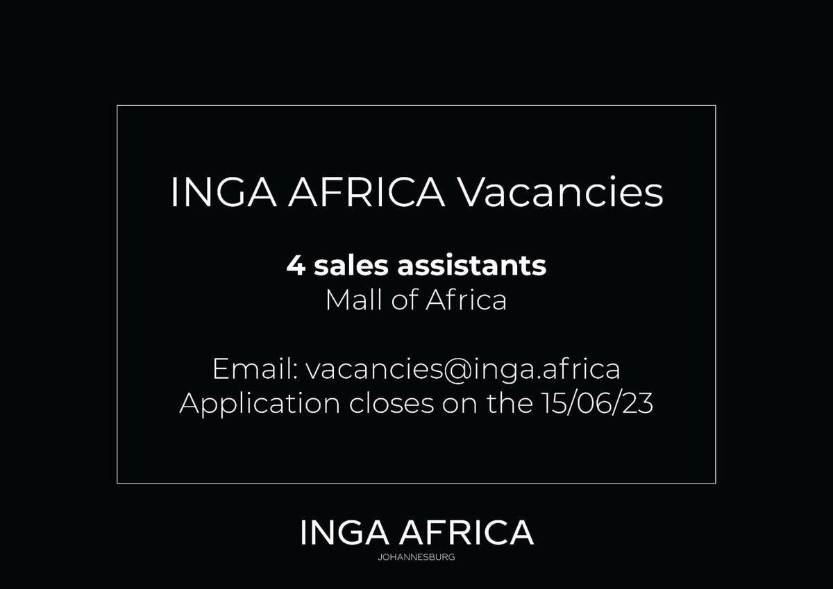 INGA AFRICA tweet media