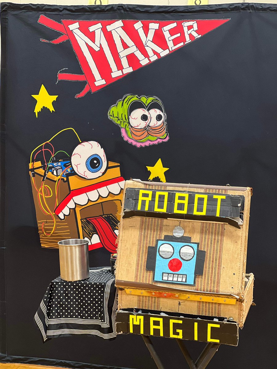ChesterPto's tweet photo. On Friday, Dickerson &amp; Bragg welcomed a PTO sponsored assembly, Mario the Maker Magician. Mario’s message was positive, motivational &amp; filled with excitement! “Do what you love. Use what you have. And always…have fun.” 🌟 His book is available in both libraries thanks to Mario! https://t.co/rm0KtpoXiK