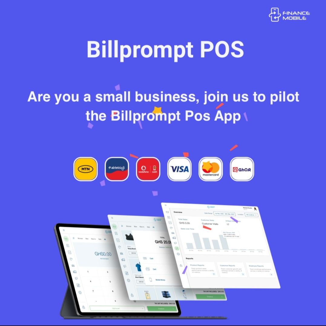 billprompt's tweet photo. Join us as we pilot the Billprompt POS App https://t.co/qNnJBQ0FXc