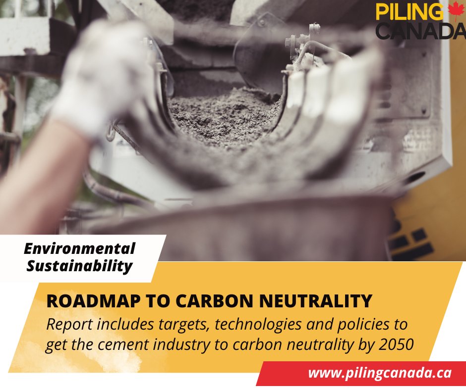 Piling Canada spoke to PCA's senior vice president of sustainability about five things the industry must do to reach carbon neutrality.

Read the article here: pilingcanada.ca/roadmap-to-car…

#EnvironmentSustainability #Cement #Concrete #DeepFoundations #Construction #CarbonNeutrality