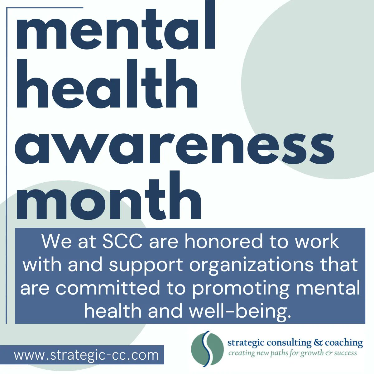 We are honored to work with and support organizations that are committed to promoting mental health and well-being. Together, we can make a positive difference in the lives of those impacted by mental health issues. #MentalHealthAwarenessMonth #SupportMentalHealth #EndTheStigma