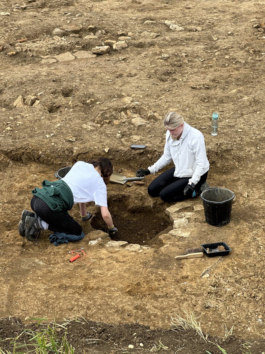 cspencer1508's tweet photo. One of our many discoveries last week, at ⁦@AlthorpHouse⁩ : a Roman well. https://t.co/nu5bh59X6j