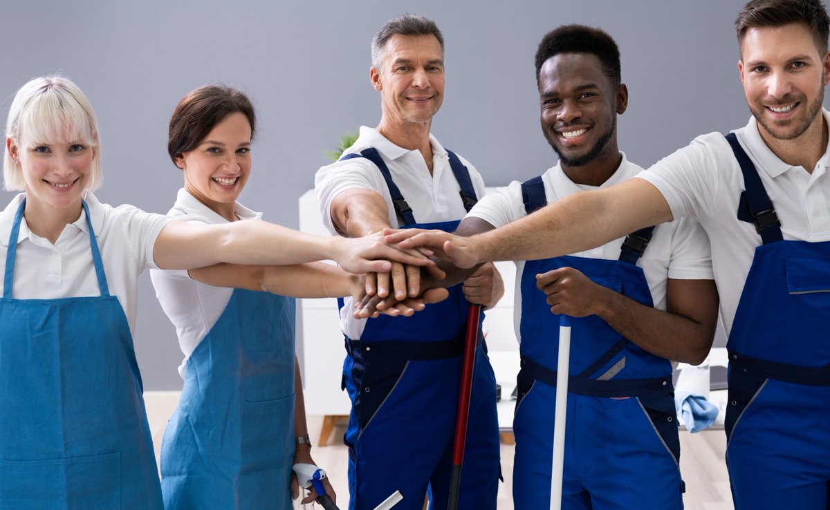 In recent years, the employee retention rate within the cleaning industry has become a struggle for organizations nationwide. Discover strategies to help attract and keep long-term employees:  ow.ly/y7AP50Otqrr #facilitymanagement #sustainablecleaning