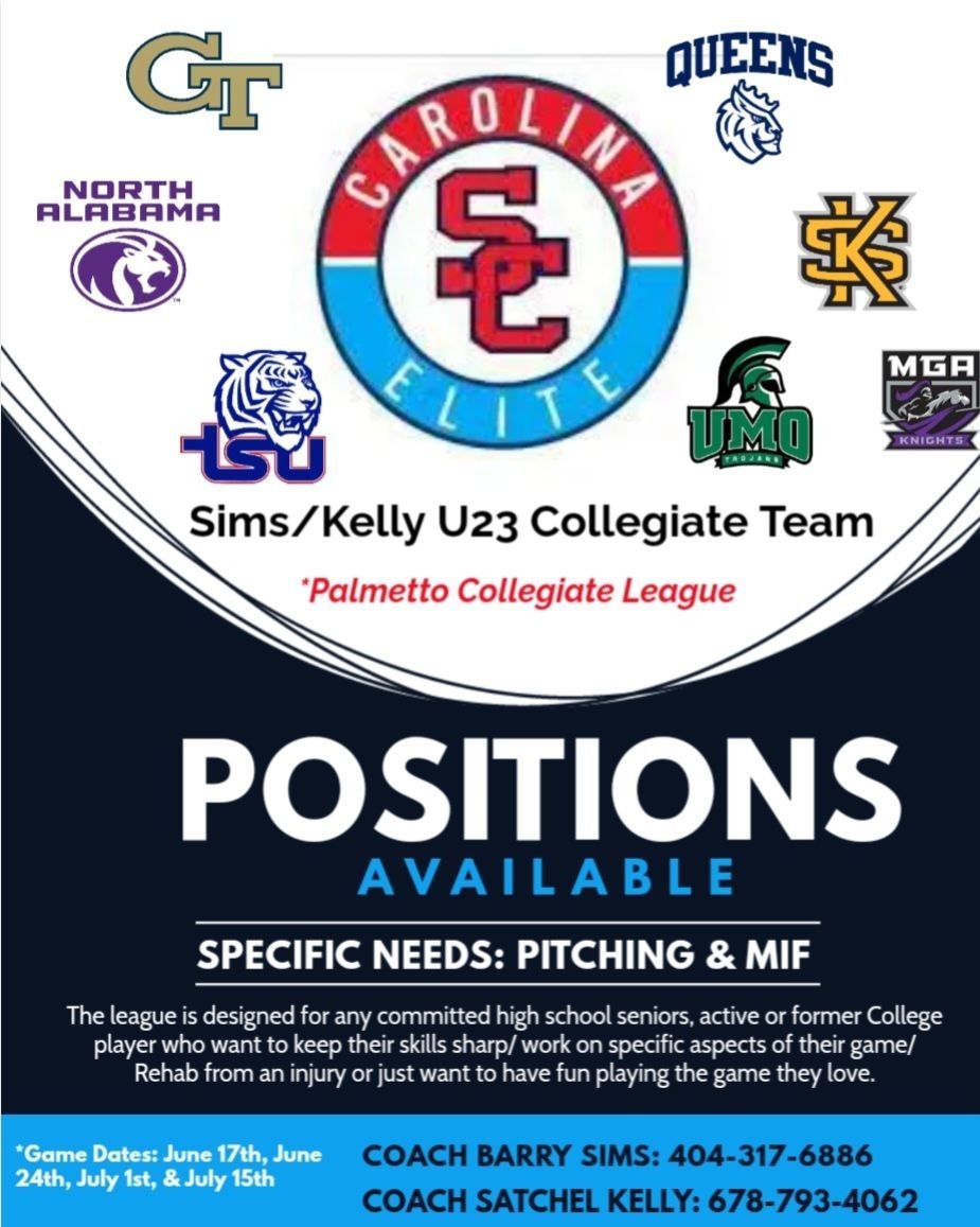 Still would like to add one solid MIF.
Dates are 6/17, 6/24, 7/1, and 7/15.  We would prefer someone that can make at least 3 of the 4 dates. #summerleague #CCL #softball