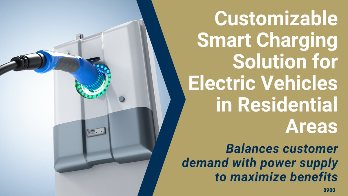 GaTechOTL's tweet photo. #AvailableForLicense: #Smartchargingsolution for residential use optimizes #electricvehiclecharging, maximizes renewable resource use, minimizes energy costs, and reduces stress on the power grid. @MEGeorgiaTech #EVcharging #electricvehicle
https://t.co/nkExA0LiVv https://t.co/BQ1woajXxM