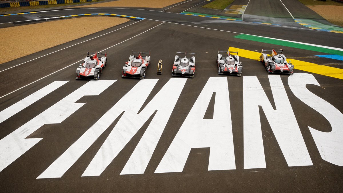 TOYOTA GAZOO Racing WEC (@TGR_WEC) on Twitter photo 2023-05-24 13:03:18 #LeMans24 legends united We are proud to show the very first family photo of our 5๏ธโฃ Le Mans winners taking part in the Centenary activities More info: tgr-europe-newsroom.com/blog/wec/artikโฆ #ToyotaGAZOORacing #GR010HYBRID #TS050 #LeMansCentenary @FIAWEC @24hoursoflemans #LeMans24 legends united We are proud to show the very first family photo of our 5๏ธโฃ Le Mans winners taking part in the Centenary activities More info: tgr-europe-newsroom.com/blog/wec/artikโฆ #ToyotaGAZOORacing #GR010HYBRID #TS050 #LeMansCentenary @FIAWEC @24hoursoflemans