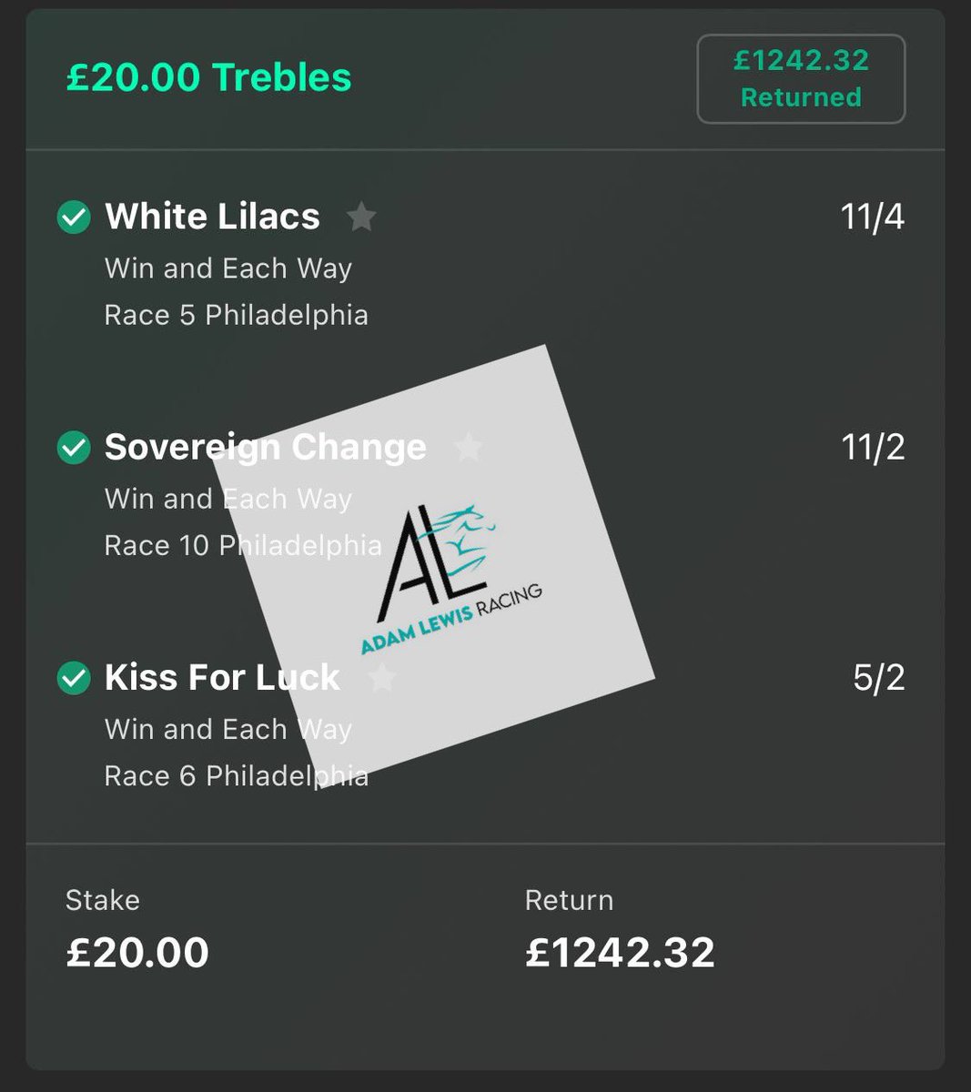 ADAM LEWIS - FREE SPORTS BETS tweet media