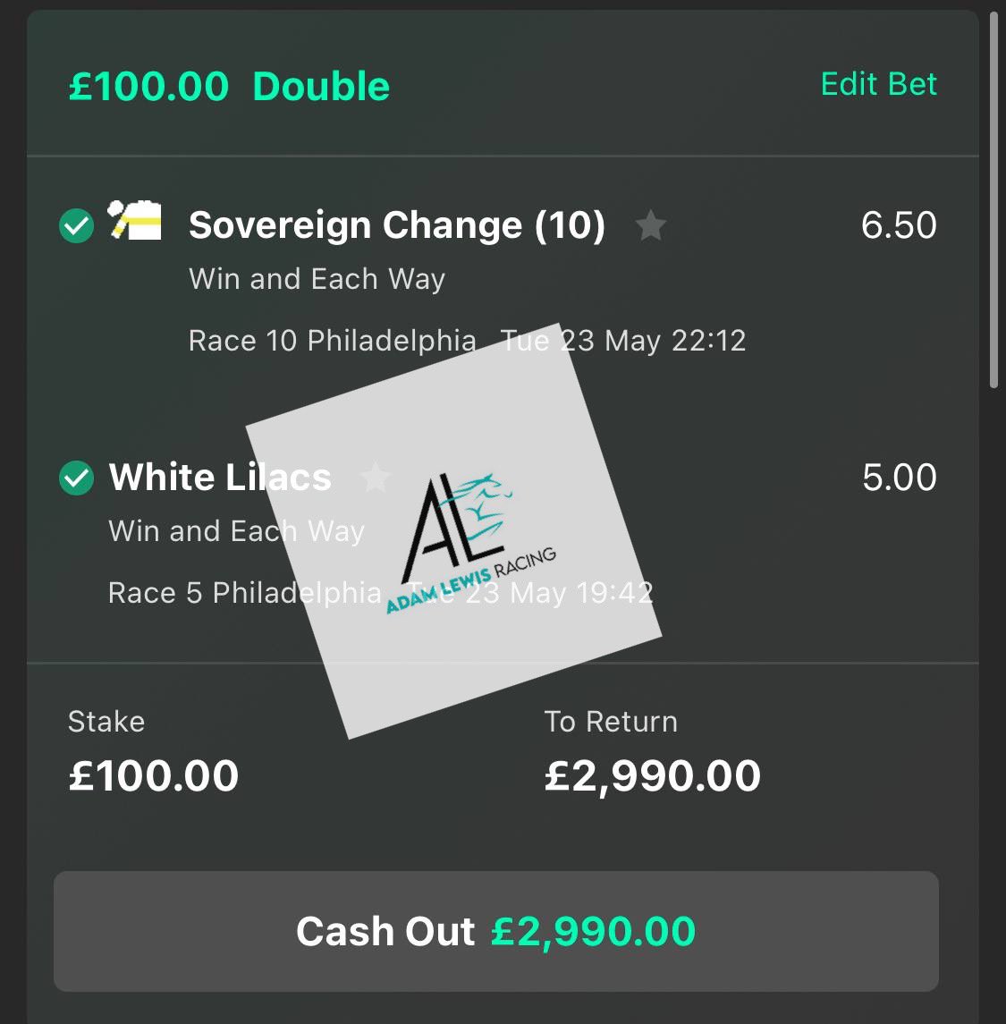 ADAM LEWIS - FREE SPORTS BETS tweet media