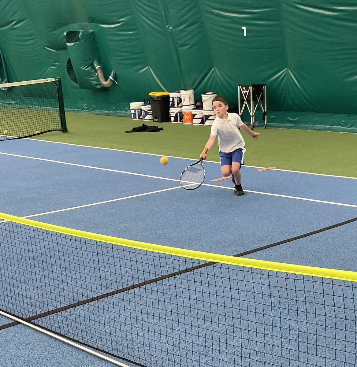 LlangynwydS's tweet photo. IA 2.1 Well-being 
IA4.1  Personal Dev 

Well done to our Y4 tennis team who competed at the @BridgendTennis schools competition today. They were superb as individuals, all new to the sport and they worked really well as a team in the doubles matches too.

@tenniswales @the_LTA https://t.co/0bpInZwxEt