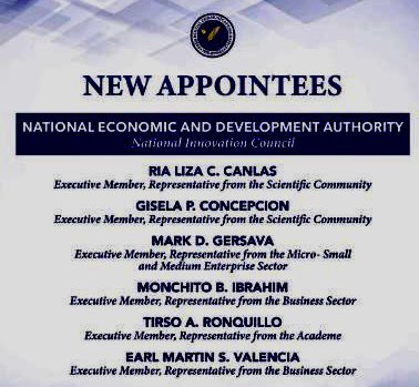 With the appointment by President Ferdinand Marcos Jr. of the inaugural executive members representing the private sector, we now have a fully constituted National Innovation Council. The 25-member Council is the government’s highest policy-making body for national innovation