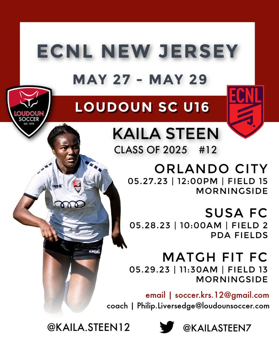"📢 Calling all college coaches! Here's my schedule for the upcoming #ECNLNJ event. Don't miss the chance to see me in action on the field. ⚽️⚽️🎯 🙌 Let's connect, build dreams, and make history together! 🏆🎓<a href="/TopDrawerSoccer/">TopDrawerSoccer</a> <a href="/ImYouthSoccer/">ECNL/GA/Recruiting/College Soccer</a> <a href="/ImCollegeSoccer/">College Soccer Truth ™</a> @SoccerMomInt