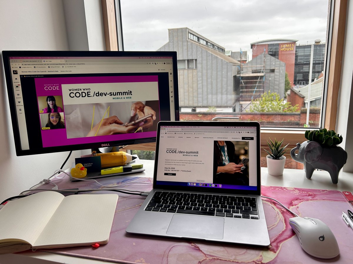 ChloeMcAteer3's tweet image. The @WomenWhoCode Dev Summit has just kicked off 🌟

Really excited to see whats in store for today!

I will be giving a talk on securely accessing private assets on the main stage at 2:45PM BST 🎙👩‍💻

It&apos;s not too late to register - hopin.com/events/mobile-…

#WomenWhoCodeDevSummit