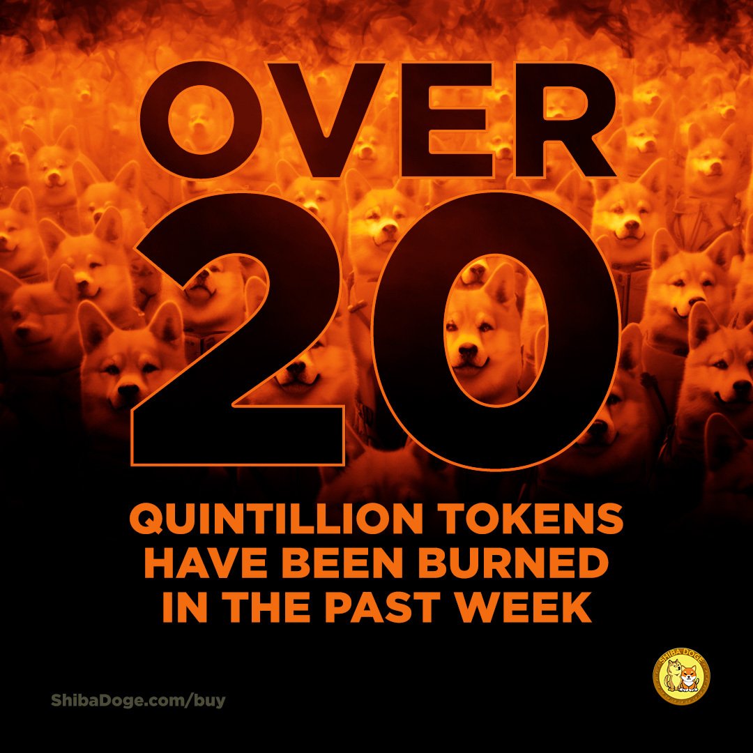 20,232,046,291,750,759,182 tokens #burned in the past seven days 🔥🔥🔥

Auto-#Deflationary Token:
Every #transaction (buy/sell) 
#burns more #tokens.

Anti-#WhaleProtection: 
(1% max wallet size)

Locked #Liquidity: 5% 
(Project Security)

#Reflections: 5%
(Passive Accumulation