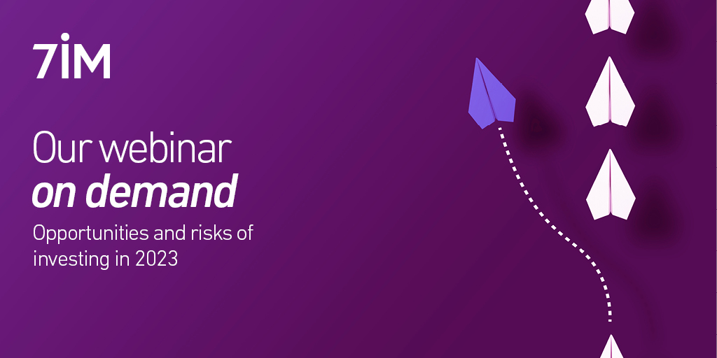 As we near the latter half of 2023, uncertainty and volatility remain constant. Join 7IM's Louise Court, and Ben Kumar, for insights on market risks and opportunities on demand now. Watch here: okt.to/0pMKZD  Capital at risk #7IM #webinar