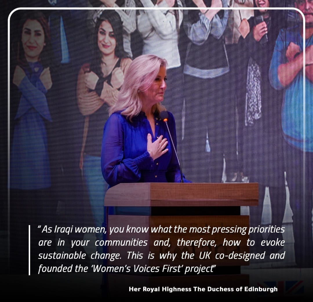UKinIraq's tweet image. Annual conference of #UKCSSF funded Women’s Voices First - for changemakers and women’s rights organisations in Iraq @cordaidiraq