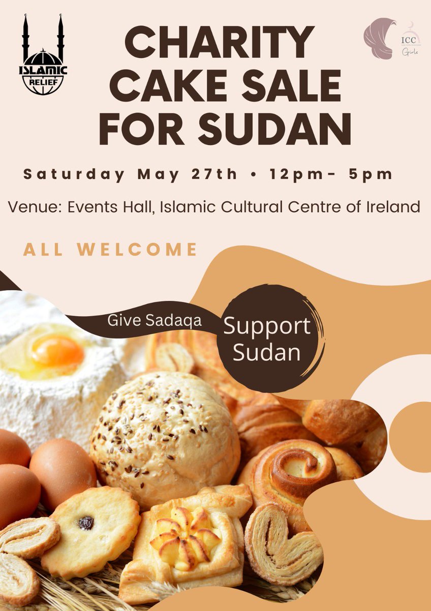 Come join us and help raise money for our brothers and sisters in Sudan. 

<a href="/IslamicReliefIE/">Islamic Relief Ireland</a>