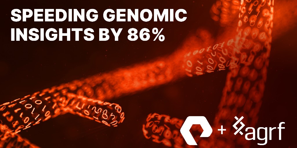 apbwork1's tweet image. How do you accelerate key processes to enable new projects and innovative breakthroughs? When AGRF chose Pure Storage FlashBlade, the genomic services provider saw huge time savings. See how @AGRF_genomics did it: purefla.sh/3ODqFCK 

#data #DataSt…