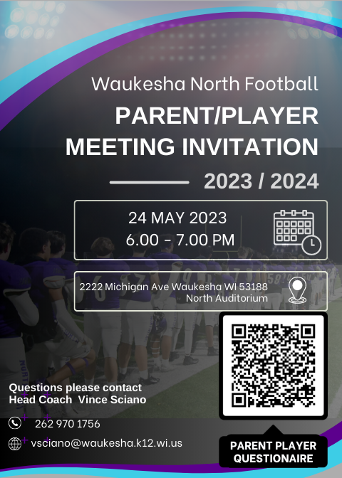 WNFball's tweet photo. REMINDER:

Parent/Player Meeting tonight! Current players and anyone new to the program should be in attendance. Please fill out the questionnaire if you can't attend. 

Lots of important information for next season will be shared! https://t.co/IpmZquANYC