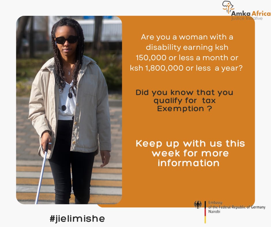 Keep up with us for more information about where and how to benefit from tax exemption!!
#HumanRights #taxexemption #personswithdisabilities