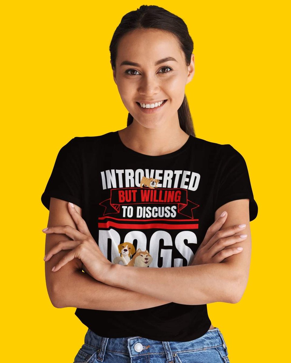 Introverted But Willing to Discuss Dogs
Found on Amazon: bit.ly/3k9st9s

#nationaltakeyourdogtowork #dogowners #dogownerlife #introvertedextrovert #dogowner #introvertedboss #dogownerproblems #introverted