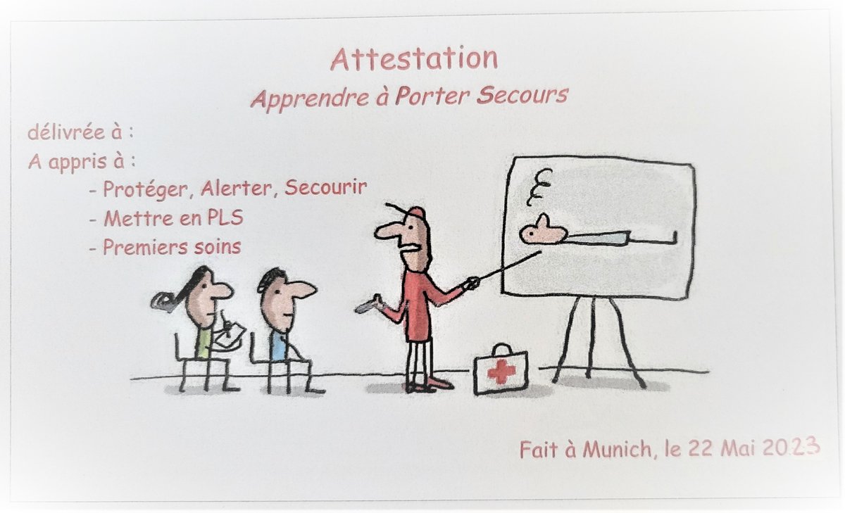 🇨🇵 Les élèves de CM1 s'initient aux gestes de premiers secours délivrés par l'infirmière de l'école primaire.
🇩🇪 Die Viertklässler lernen die ersten Erste-Hilfe-Maßnahmen, die von der Krankenschwester der Grundschule erteilt werden.
#erstehilfefürkinder