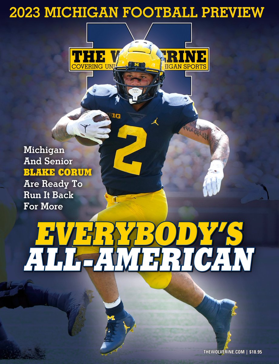 🚨Preorder the 2023 Michigan Football Preview magazine at a discount🚨

160 pages jam packed with information, analysis, exclusive interviews and more!

Purchase your copy today: simplecirc.com/subscribe/mich…