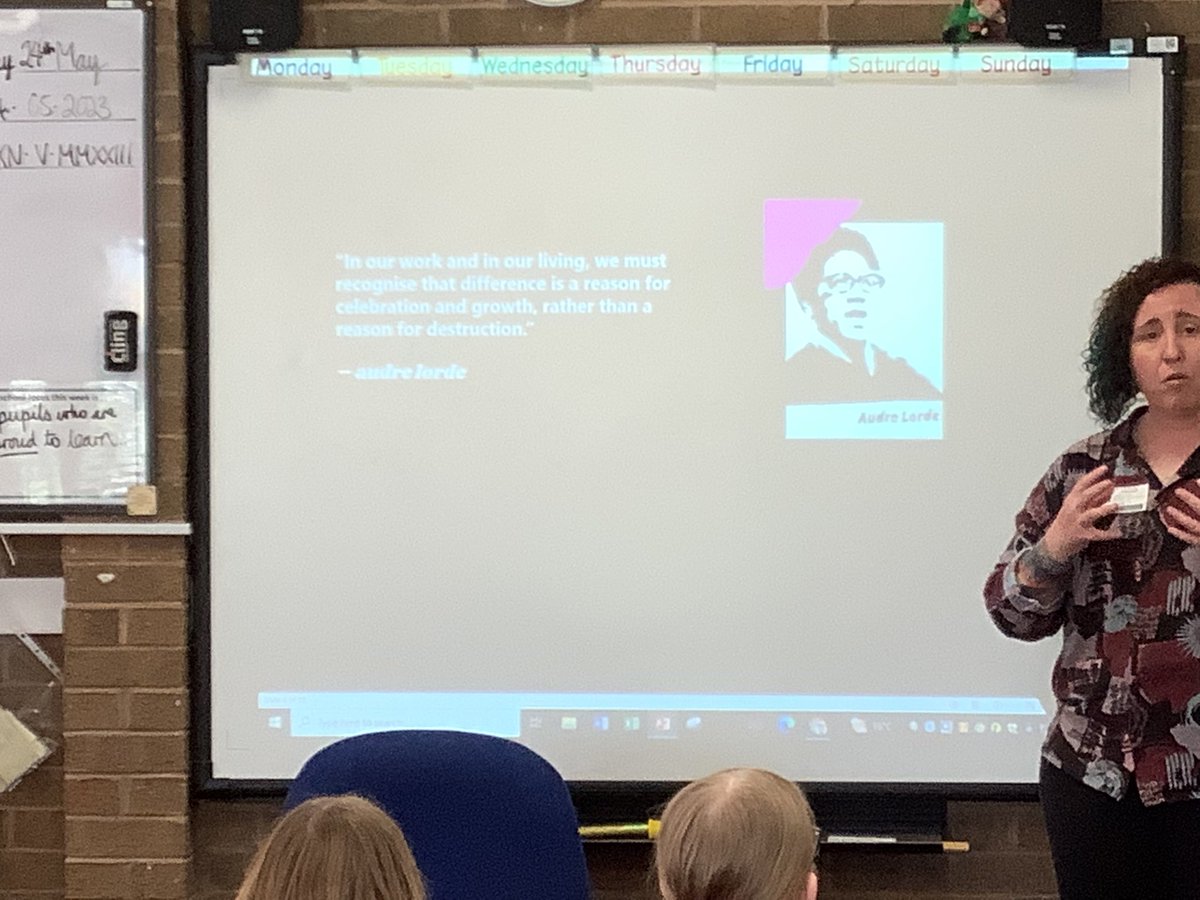 #RWPAY6 have loved being part of the @DiversityRM sessions that we’ve been lucky enough to be a part of today all based around this quote from Audre Lorde. Some brilliantly in-depth discussions and absolutely wonderful knowledge of LGBTQ+ were shown. What an experience! #RWPAPSHE