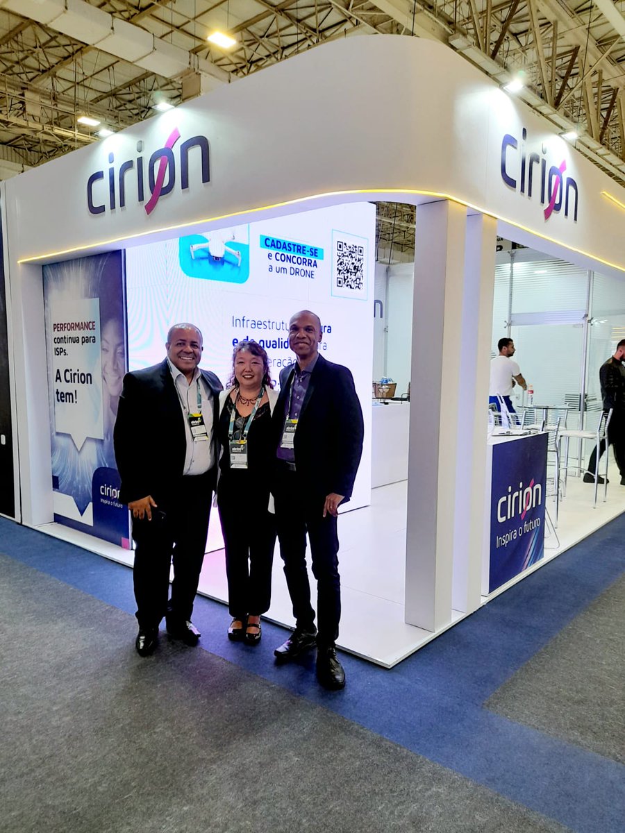 cirion_br's tweet photo. É hoje! Venha conhecer nossas soluções de infraestrutura e opções de geração de receita para provedores no Encontro Nacional ABRINT 2023. Estamos no stand 80.
#Cirion #tecnologia #ISP #ABRINT #Telecom #Telecomunicacoes #Abrint2023 https://t.co/Fa2LwCqCIx