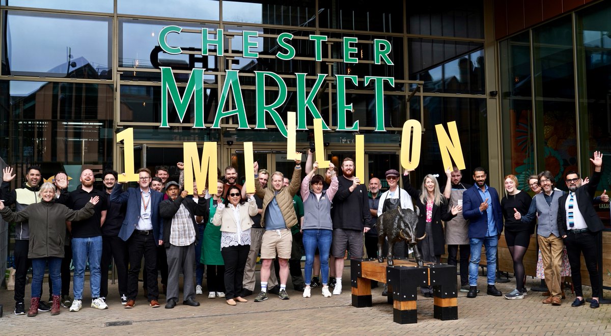 Since opening at the beginning of November 2022, we've now welcomed over ONE MILLION  visitors in under six months to the new market! 👏 To find out more: loom.ly/RRBz4mo
#LYLM #investchester