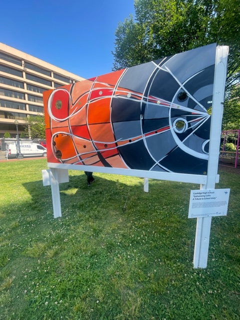 The annual Transform DC mural unveiling event kicked off last week!  We were so excited to see 12 schools display their student created murals <a href="/BuildingMuseum/">National Building Museum</a>!  Murals will be on display throughout the summer! <a href="/dcpublicschools/">DC Public Schools</a>