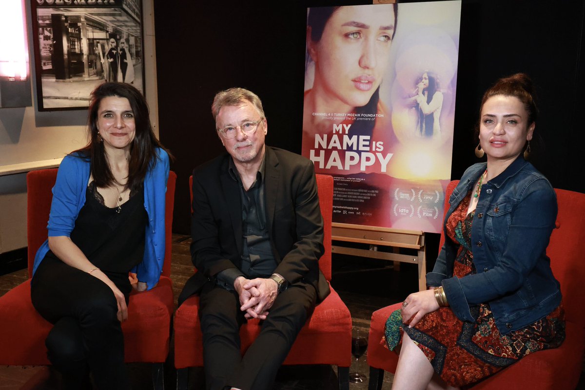 From Friday evenings UK premiere of My Name is Happy, co-hosted with the Turkey Mozaik Foundation, a charity that shares the film's passion to fight gender inequality and violence against women in Turkey - <a href="/turkeymozaik/">Turkey Mozaik Foundation</a>