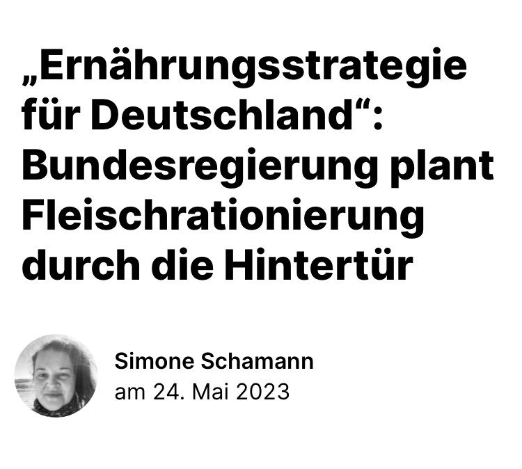 NBD_NBD_NBD's tweet image. The German government wants to reduce the daily ration of white meat to 1 gram per person.

#Rationing #StateControl #TheGreens