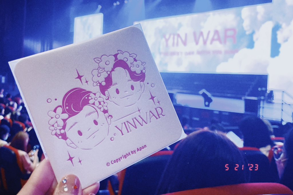 Apan_95's tweet photo. #YINWAR #TheBestDayWithYinWar #yinyin_anw #warwanarat 见面会后遗症🥹无心上班 https://t.co/rJLqpfx80u